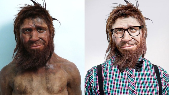 neanderthal hipster